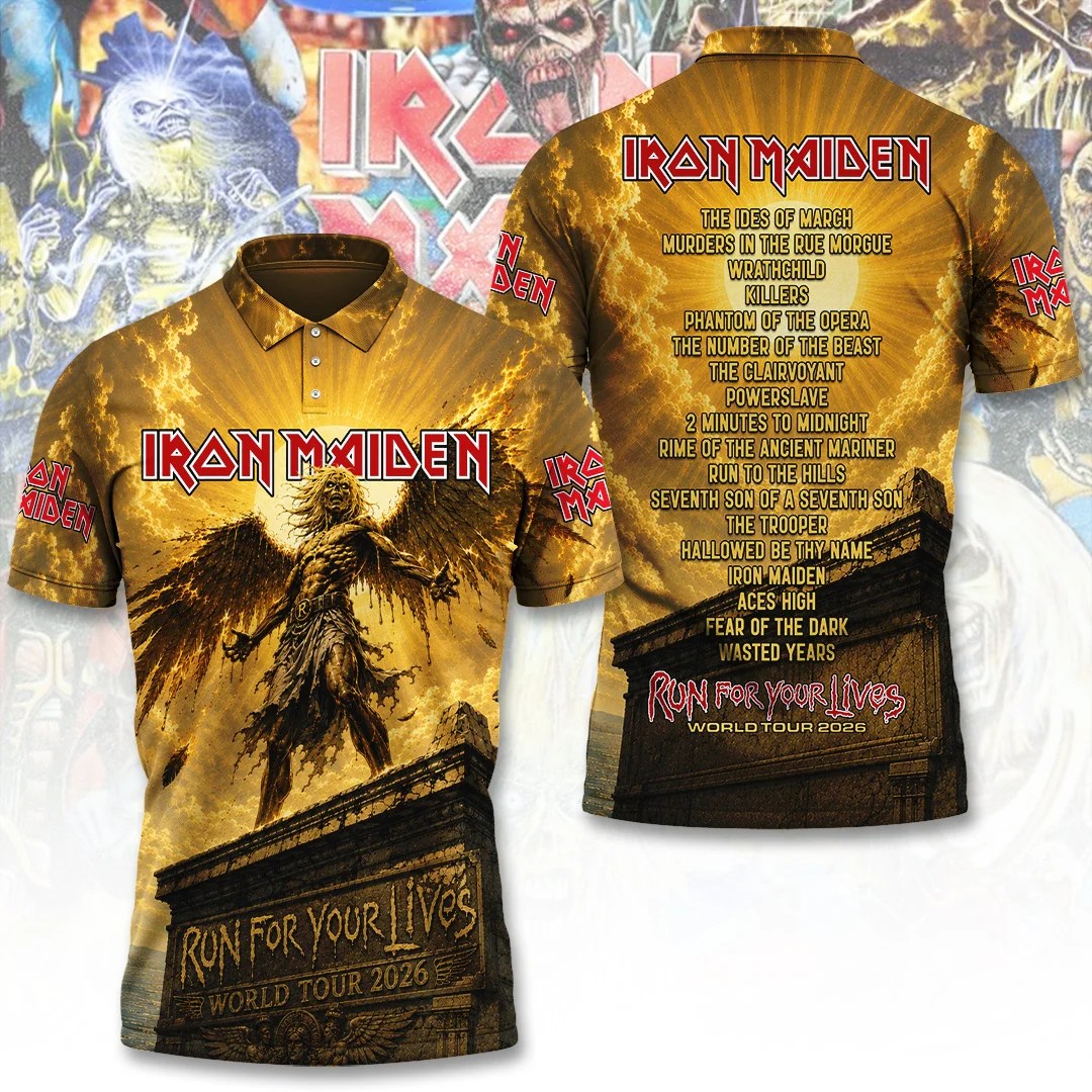 Iron Maiden Tour 2026 3D Apparel – TANTN25136