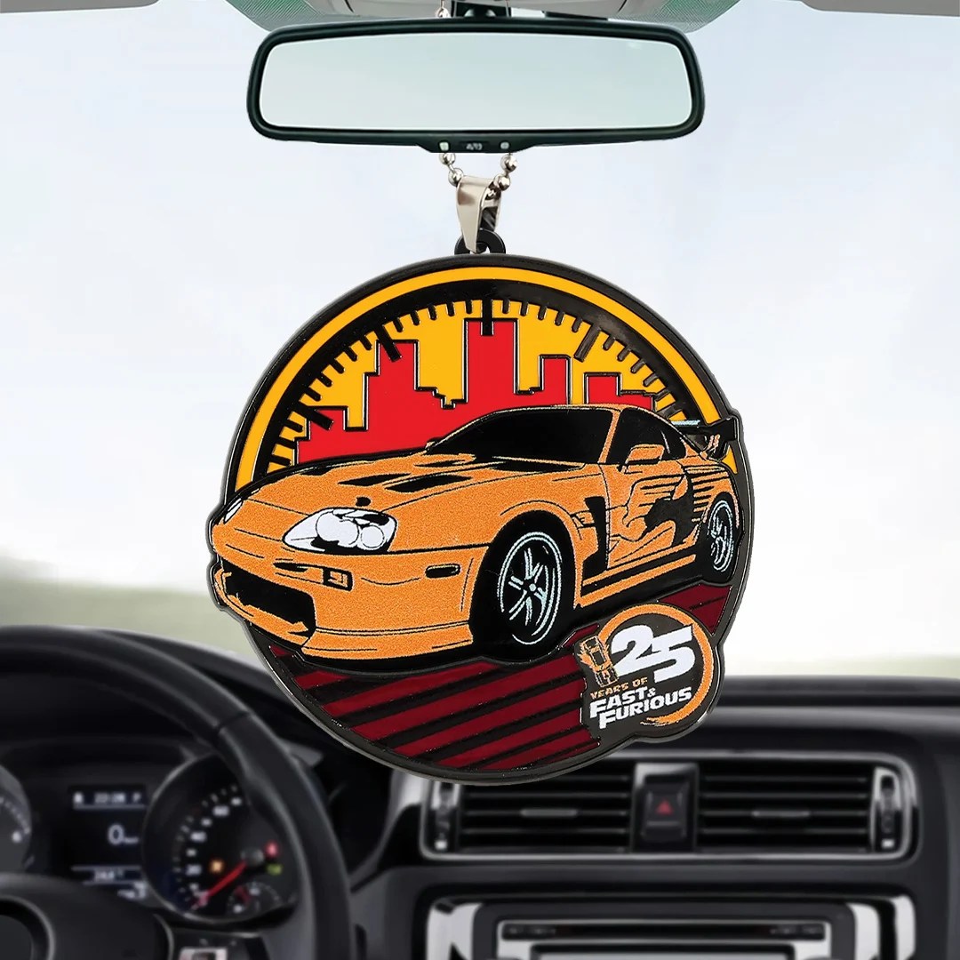 Fast & Furious 25th Anniversary Custom shape 2-sided Acrylic Car Ornament – TANTN25143