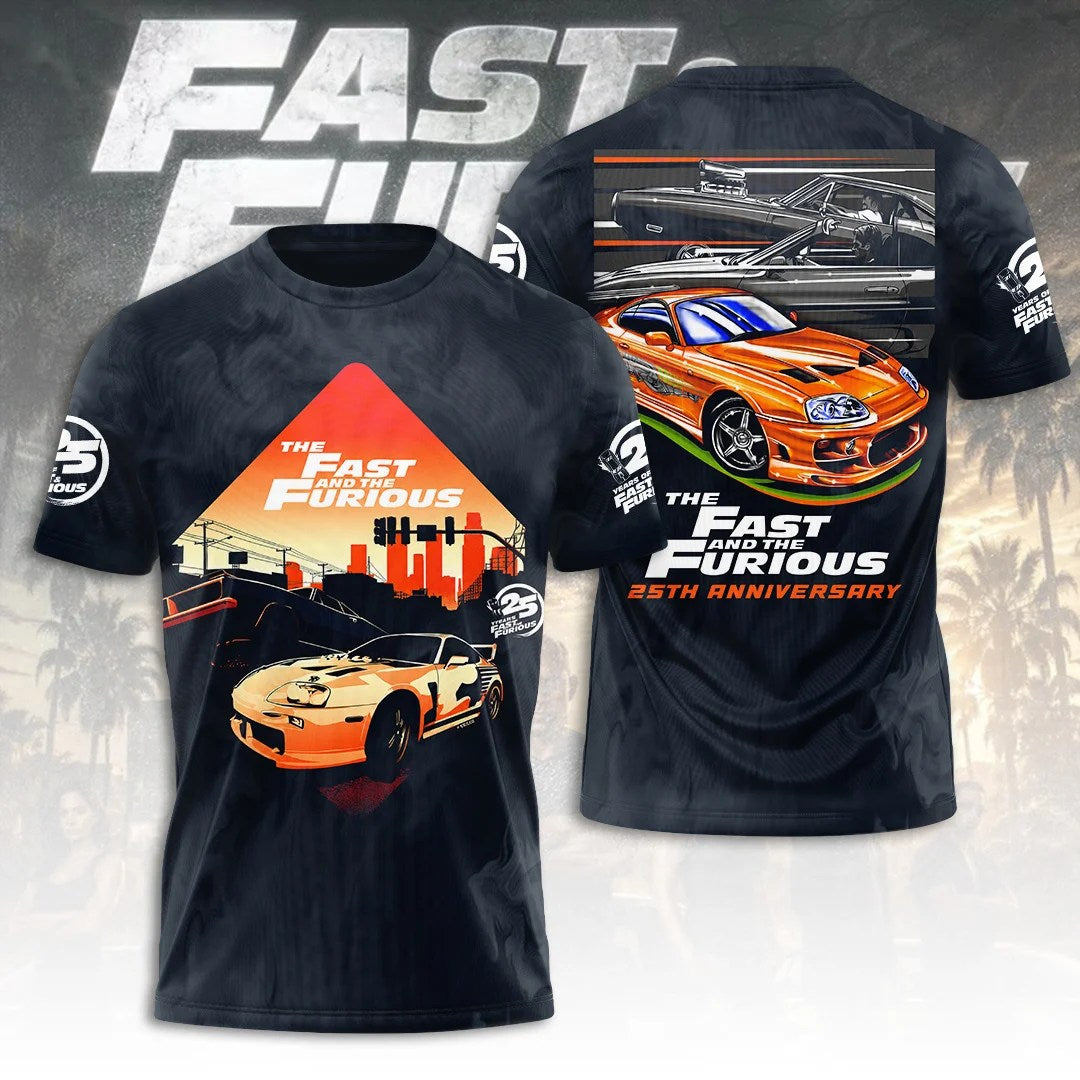 Fast & Furious 25th Anniversary 3D Apparel – TANTN25145