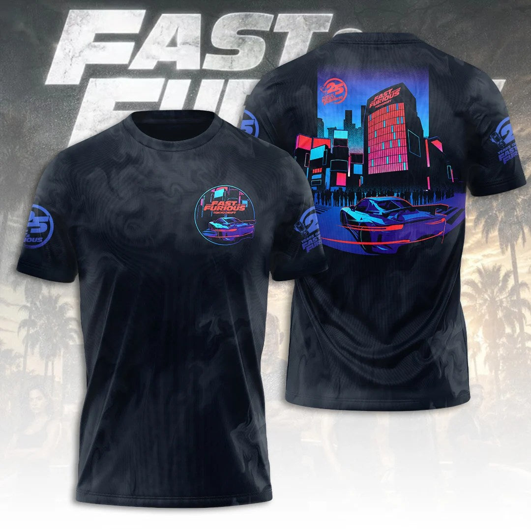 Fast & Furious 25th Anniversary 3D Apparel – TANTN25149