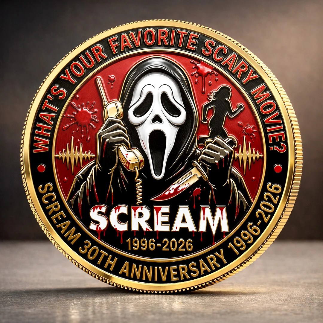 Scream 30th Anniversary Commemorative Coin – TANTN25155