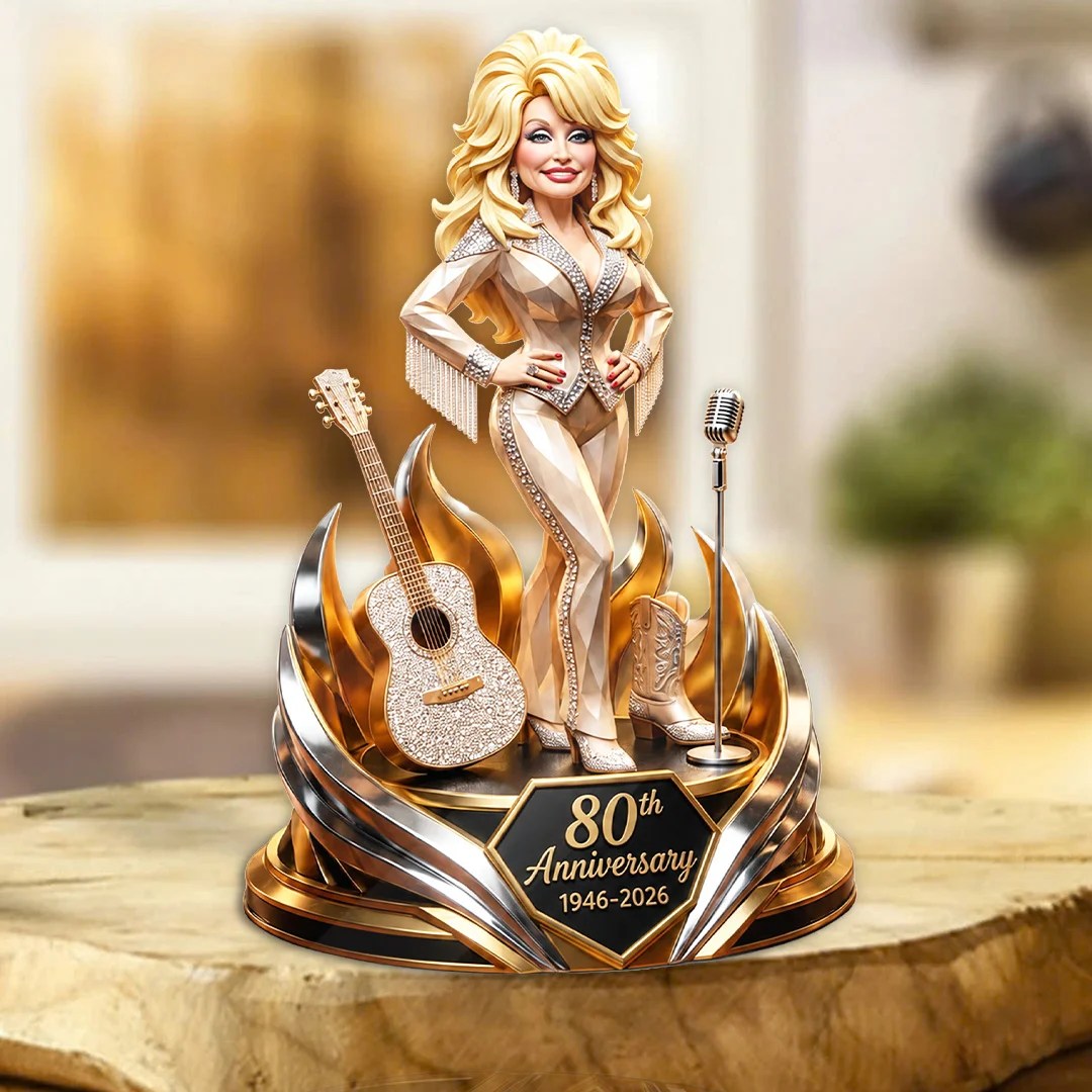 Dolly Parton Custom Shape Acrylic Plaque – TANTN25213