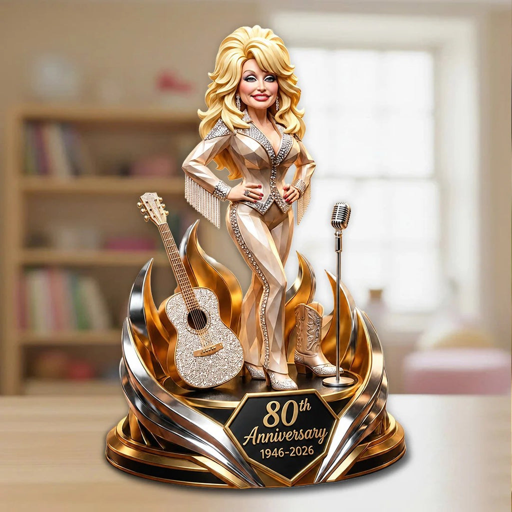 Dolly Parton Custom Shape Acrylic Plaque – TANTN25213