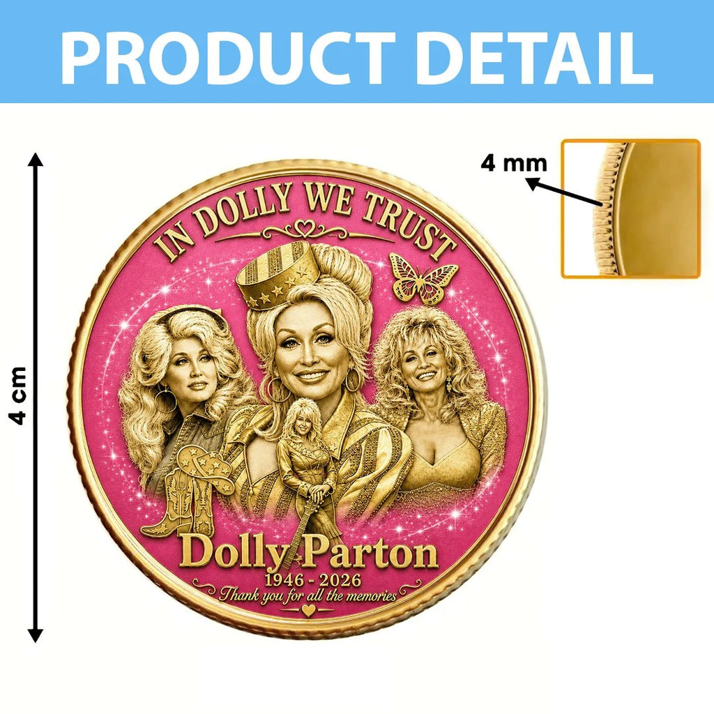 Dolly Parton Commemorative Coin – TANTN25220