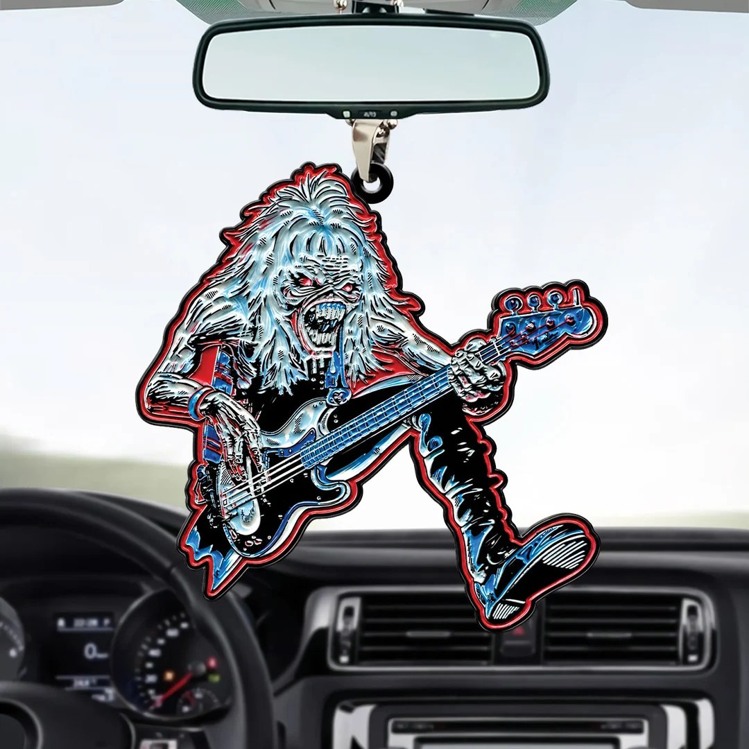 Iron Maiden Fear Of The Dark Live Custom shape 2-sided Acrylic Car Ornament – TANTN25362