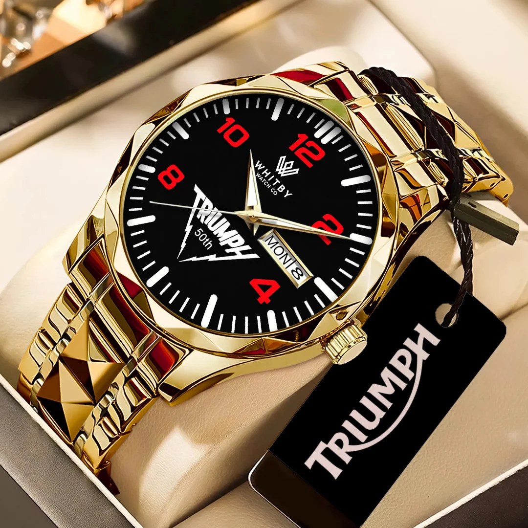 Triumph Band Tour 2026 Alloy Luxury Quartz Watch – TANTN25404