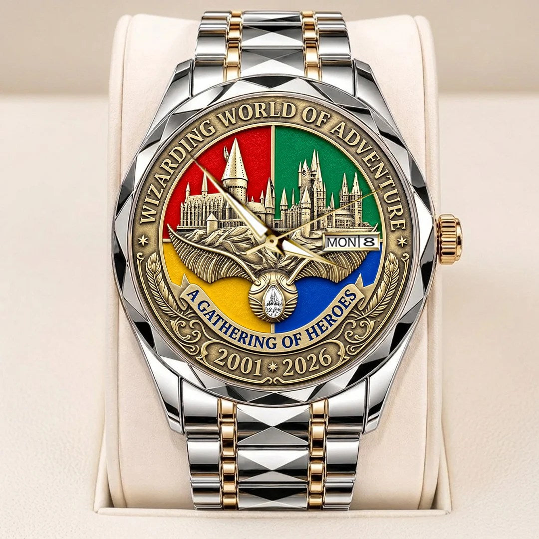 Harry Potter 25 Years of Magic Hogwarts Alloy Luxury Quartz Watch – TANTN25591