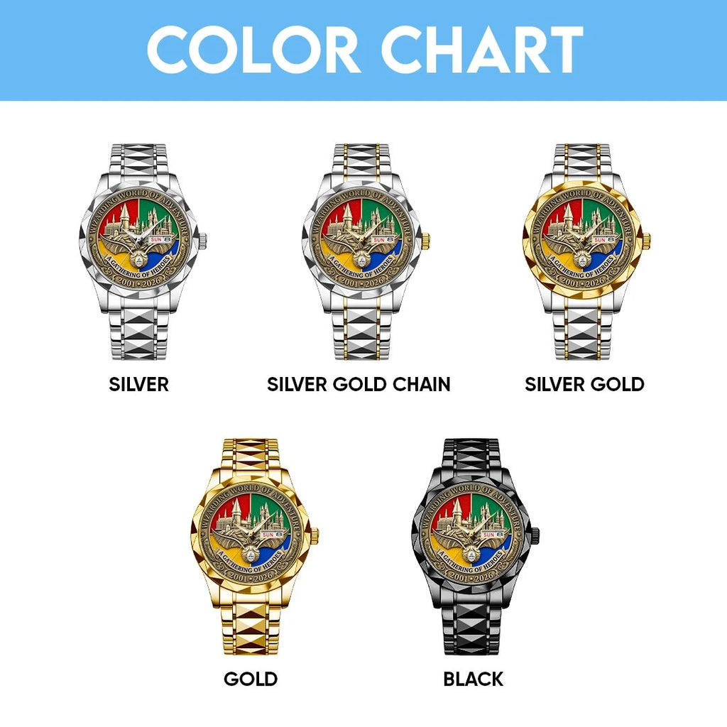 Harry Potter 25 Years of Magic Hogwarts Alloy Luxury Quartz Watch – TANTN25591