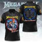Megadeth Tour 2026 3D Apparel – TANTN25623