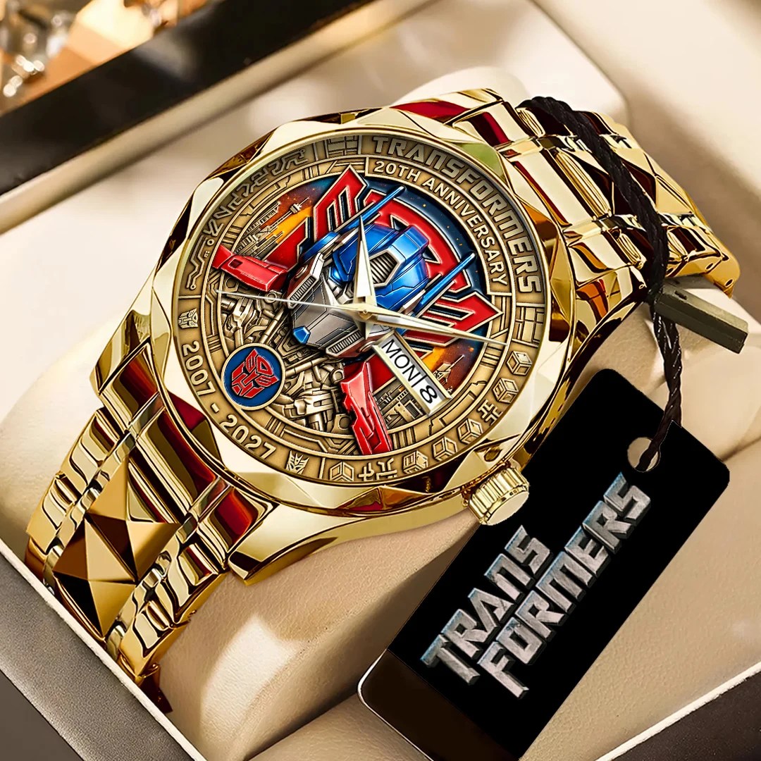Transformers 20th Anniversary Alloy Luxury Quartz Watch – TANTN25628