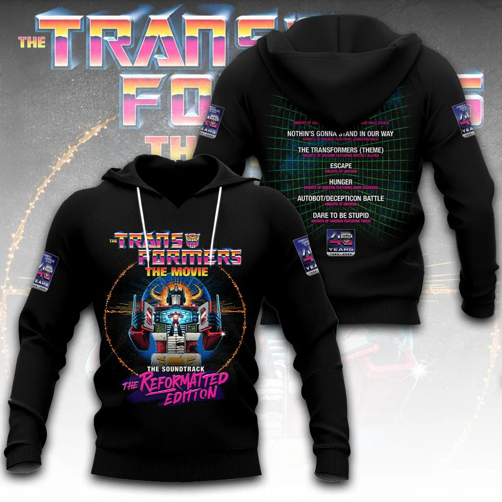 The Transformers: The Movie 40th Anniversary 3D Apparel – TANTN25672
