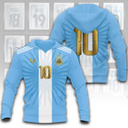 Argentina National Football Team x Lionel Messi Farewell 3D Apparel – TANTN25702