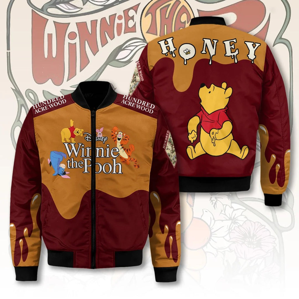 Winnie-the-Pooh 3D Bomber Jacket – TANTN25729