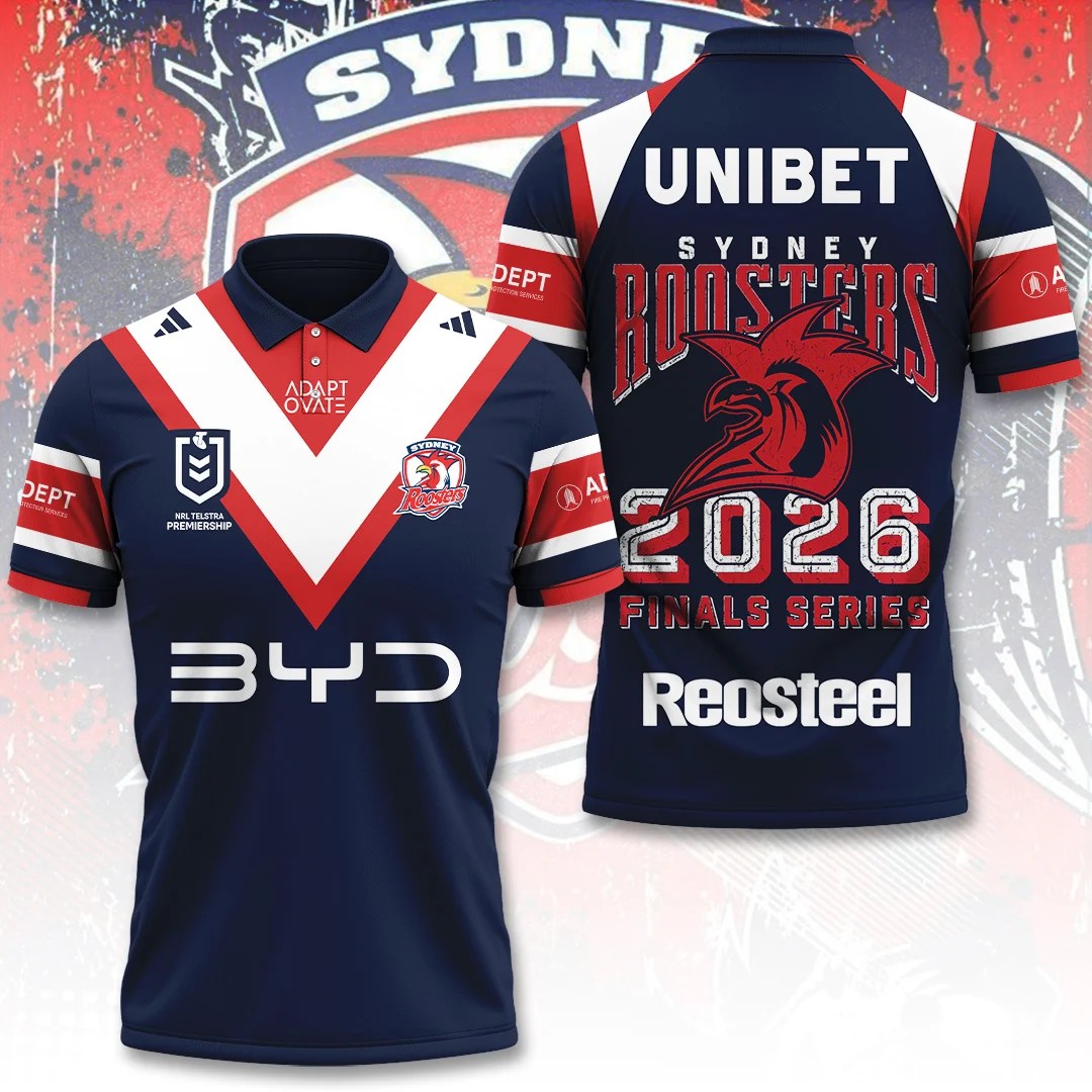 Sydney Roosters 2026 Finals 3D Apparel – TANTN25790