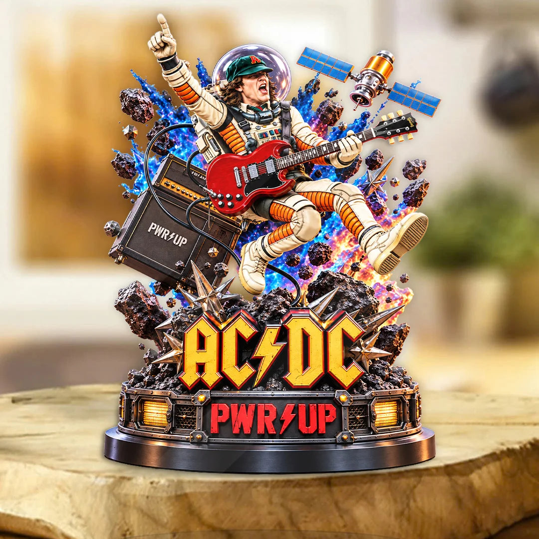 AC/DC PWR UP Tour Custom Shape Acrylic Plaque – TANTN25796