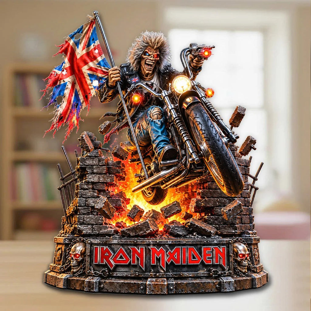 Iron Maiden Custom Shape Acrylic Plaque – TANTN25855