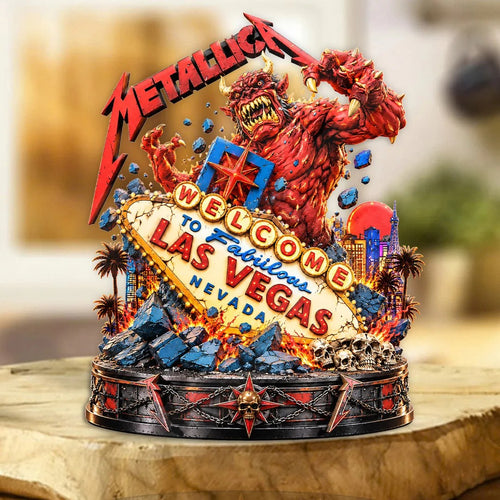 Metallica Custom Shape Acrylic Plaque – TANTN25915