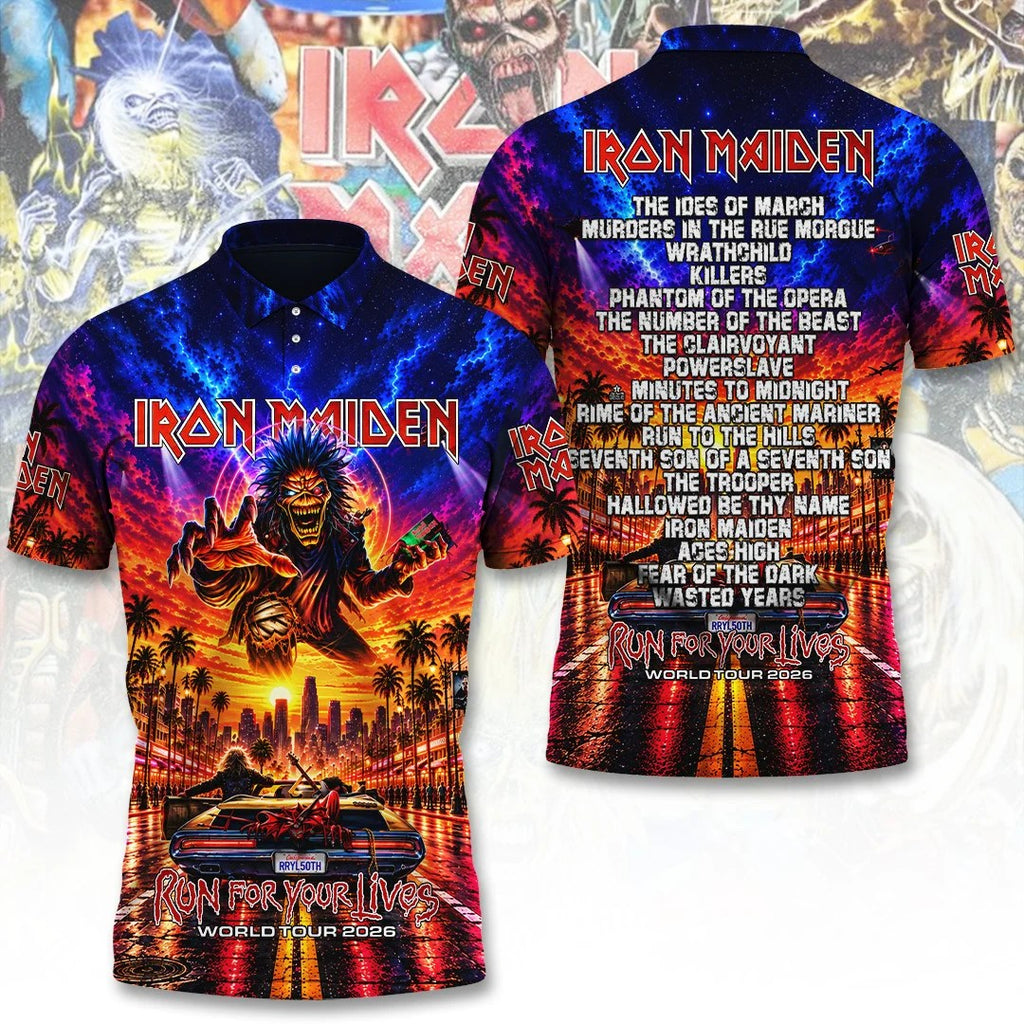 Iron Maiden Tour 2026 3D Apparel – TANTN25928
