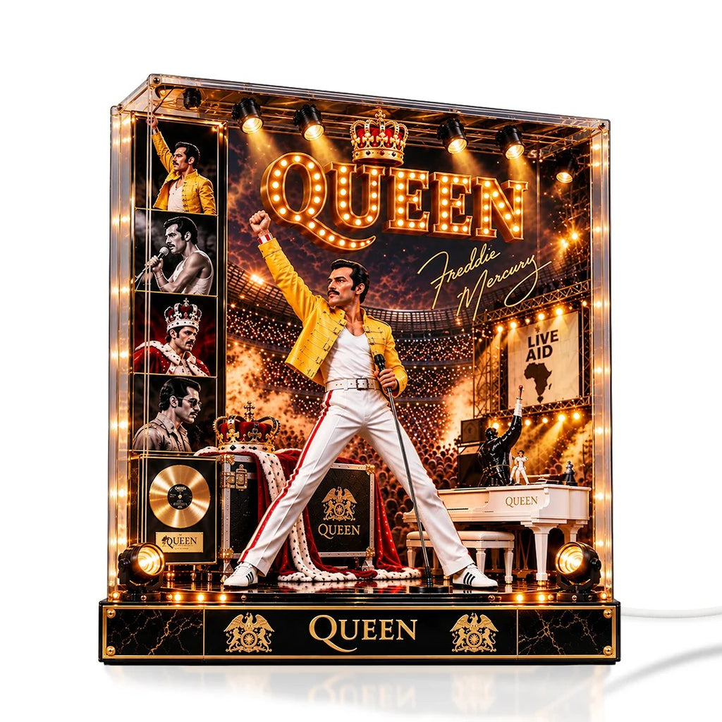 Freddie Mercury Custom Shape Acrylic Light Box – TANTN25984