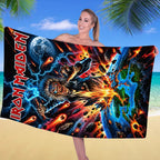 Iron Maiden Rectangle Beach Towel – TANTN25991