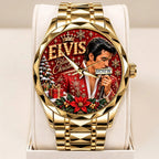 Elvis Presley Alloy Luxury Quartz Watch – TANTN26041