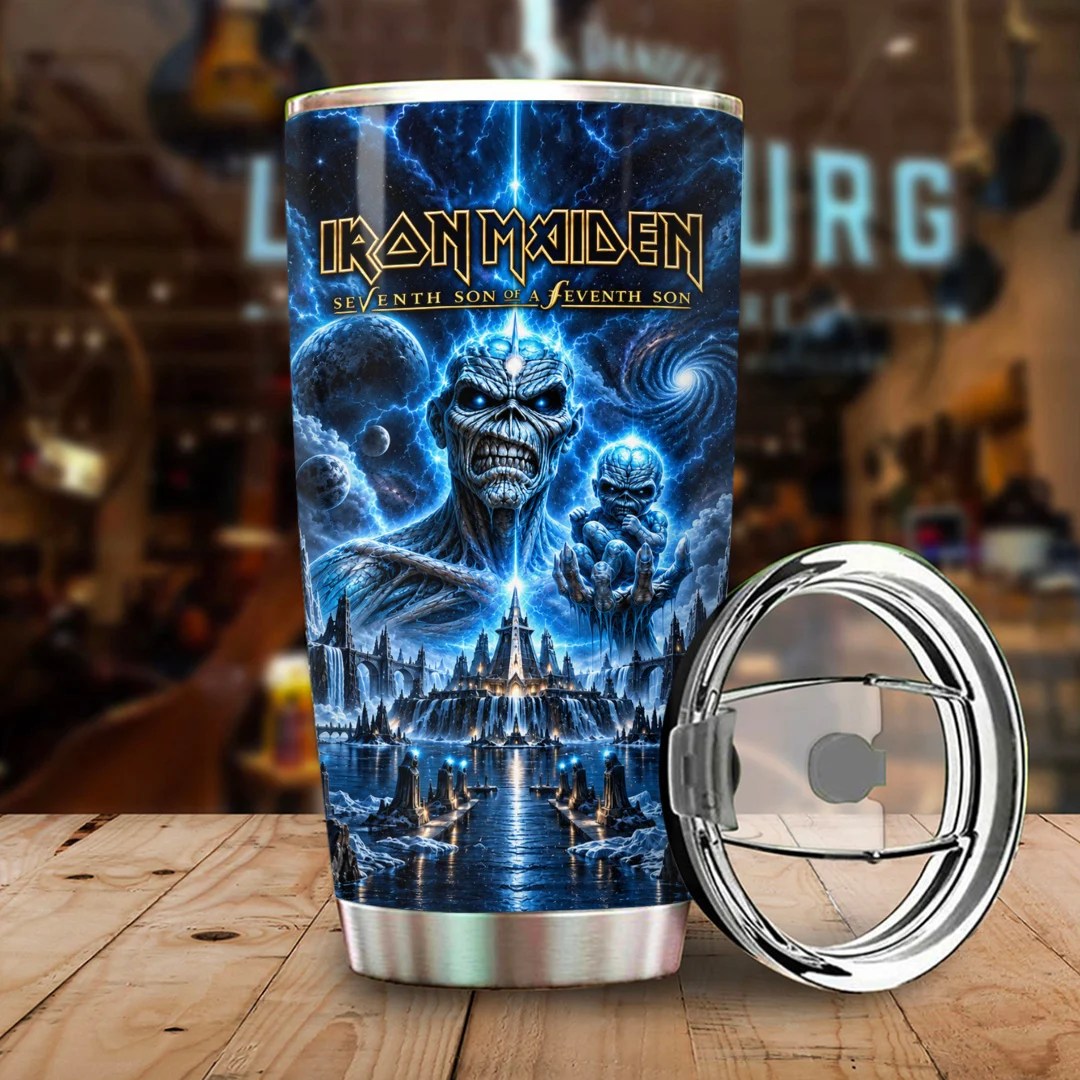 Iron Maiden Piece Of Mind Tumbler Cup – TANTN26061