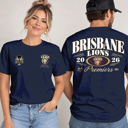 Brisbane Lions 2026 AFL Premiers 3D Apparel – TANTN26111