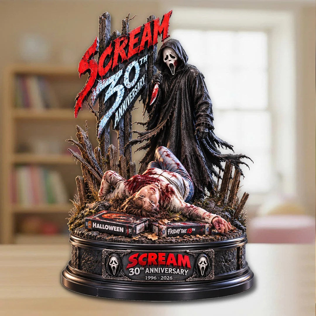 Scream 30th Anniversary 2026 Custom Shape Acrylic Plaque – TANTN26122