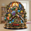 The Legend of Zelda 40th Anniversary Custom Shape Acrylic Plaque – TANTN26153