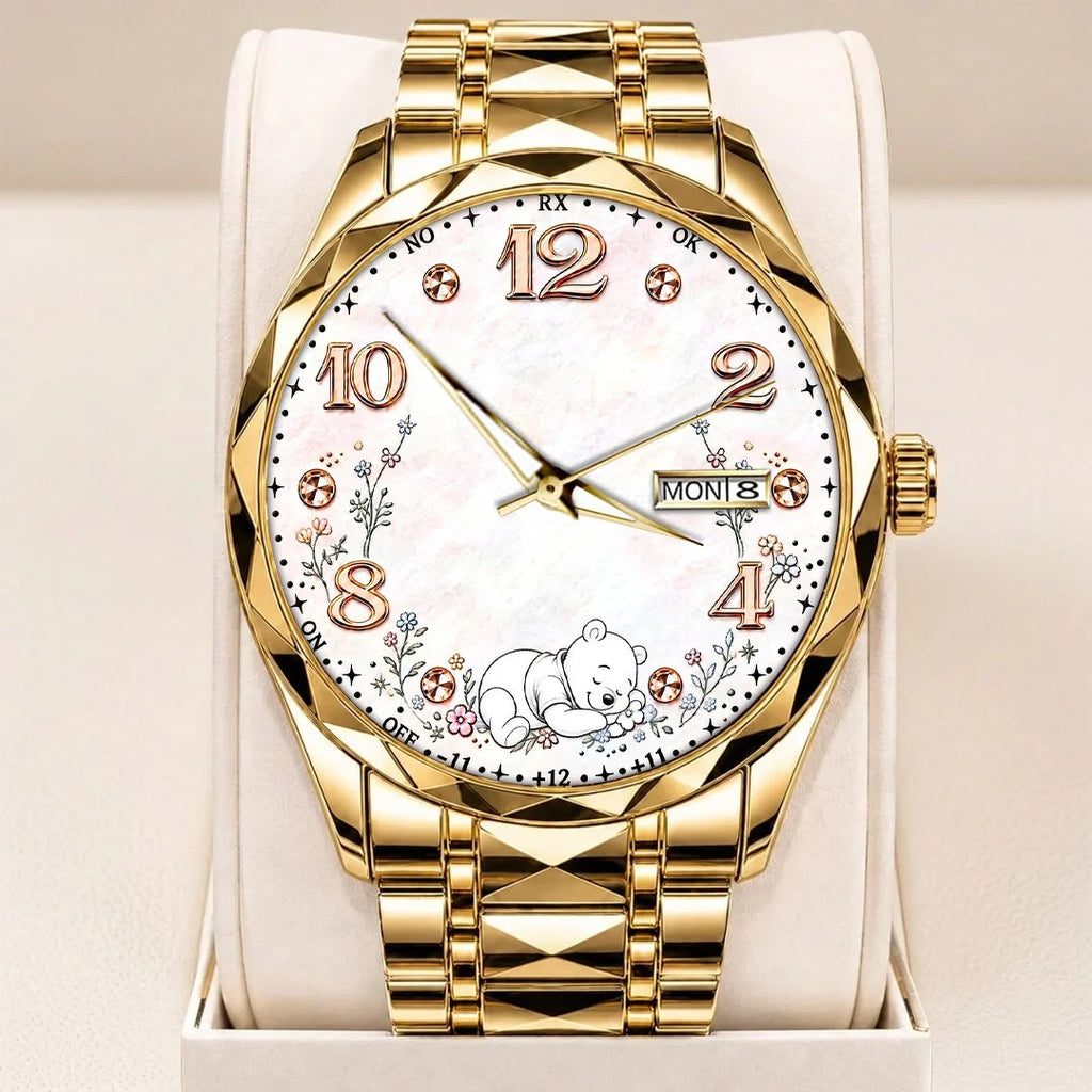 Winnie-the-Pooh 100th Anniversary Alloy Luxury Quartz Watch – TANTN26146