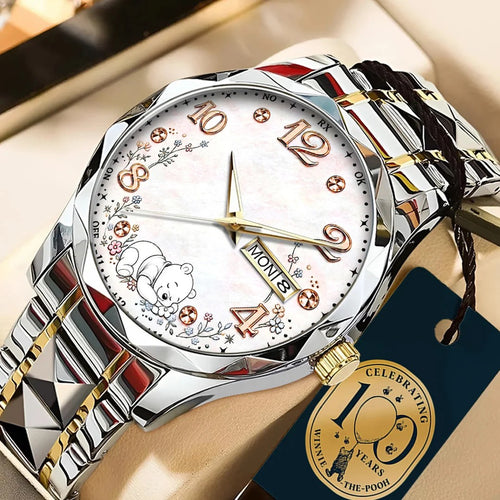 Winnie-the-Pooh 100th Anniversary Alloy Luxury Quartz Watch – TANTN26146