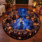 Elvis Presley Foldable Round Rug – TANTN26213