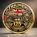 Triumph Motorcycles 125th Anniversary 2027 Commemorative Coin – TANTN26233