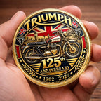 Triumph Motorcycles 125th Anniversary 2027 Commemorative Coin – TANTN26233