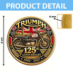 Triumph Motorcycles 125th Anniversary 2027 Commemorative Coin – TANTN26233