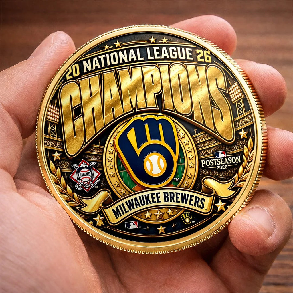 Milwaukee Brewers 2026 National League Champions Commemorative Coin – TANTN26274