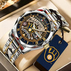 Milwaukee Brewers 2026 National League Champions Alloy Luxury Quartz Watch – TANTN26283