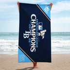 Tampa Bay Rays 2026 American League Champions Rectangle Beach Towel – TANTN26313