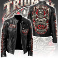 Triumph Motorcycles 125th Anniversary 2027 Motorcycle Leather Jacket – TANTN26323