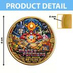 The Transformers: The Movie 40th Anniversary Commemorative Coin – TANTN26389