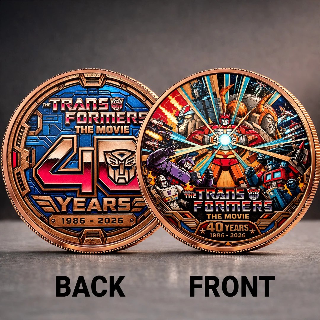 The Transformers: The Movie 40th Anniversary Commemorative Coin – TANTN26391