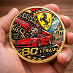 Ferrari 80 Years Anniversarry 2027 Commemorative Coin – TANTN26395