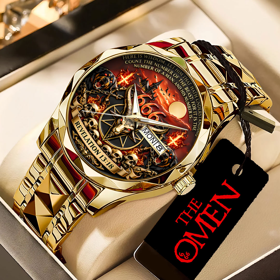 The Omen 50th Anniversary 2026 Alloy Luxury Quartz Watch – TANTN21054