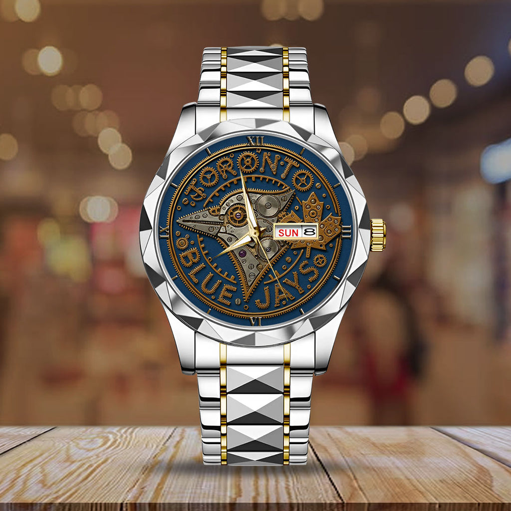 Toronto Blue Jays Alloy Luxury Quartz Watch – TMTHU1661