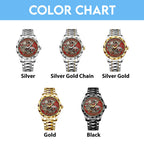 Tampa Bay Buccaneers 50th Anniversary Alloy Luxury Quartz Watch – MAITM14248