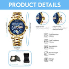 Tampa Bay Rays 2026 American League Champions Alloy Luxury Quartz Watch – TMTHU10198
