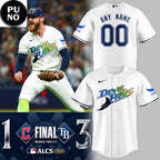Tampa Bay Rays 2026 Retro Throwback Rays Personalized Baseball Jersey