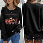Taylor Swift Round Neck Raglan Sleeve Sweatshirt – TANTN17463