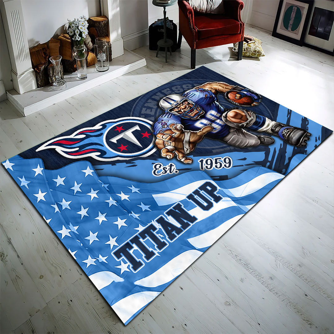 Tennessee Titans Rectangular Rug – HOATT13180