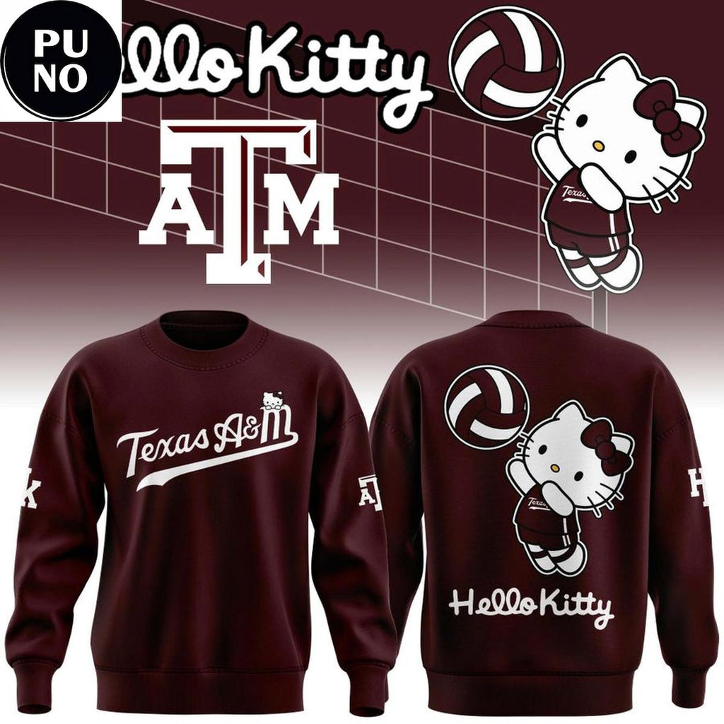 Texas A&M x Hello Kitty Night 2026 Hoodie T-Shirt